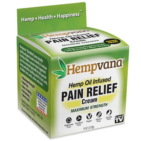 Hempvana Hempvana As Seen On TV White Pain Reliever Cream 4 oz 1 pk 13548-6